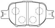 Комплект тормозных колодок AISIN A1N065